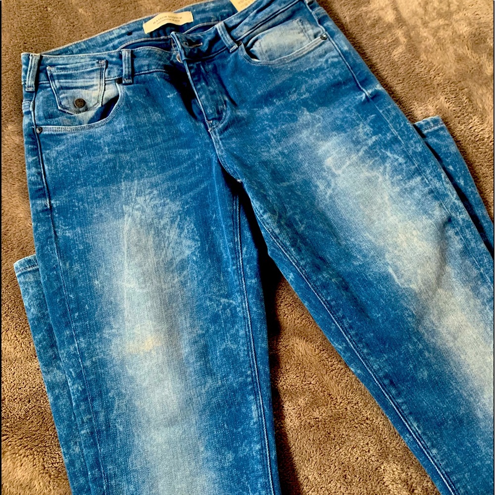 Madison Scotch skinny jeansW 27/L 32